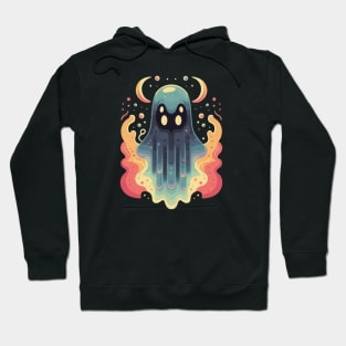 Cute Ghost illustration Hoodie